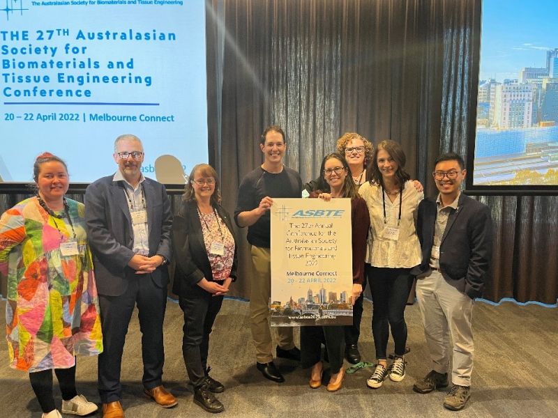 27th Annual Conference for the Australasian Society for Biomaterials and Tissue Engineering at Melbourne Connect.